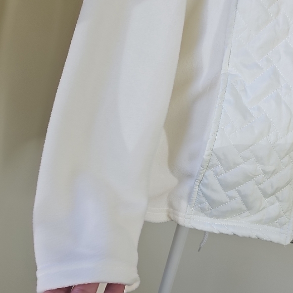 French Laundry Cream Quilted Puffer Jacket - Picture 6 of 8